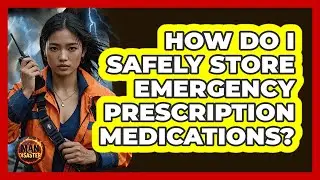How Do I Safely Store Emergency Prescription Medications?