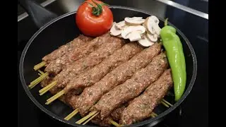 Как можно вкусно приготовить мини кебаб на спагетти I Leckere mini Kebabs auf Spaghetti Spie&szlig;e