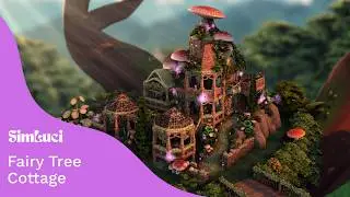 Enchanted Fairy Cottage on a Tree (NO CC) | ACOTAR Spring Court Build + CAS Showcase