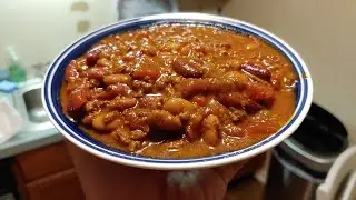 Slow cooked Chili, on ninja foodi.