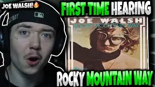 FIRST TIME HEARING 'Joe Walsh - Rocky Mountain Way' | GENUINE REACTION