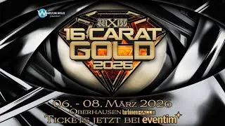 wXw 16 Carat Gold 2026 &ndash; Europas gr&ouml;&szlig;tes Wrestling-Festival (Trailer)