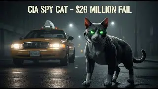 $20M Spy Cat Defeated by a Taxi: CIA's Bizarre Fail