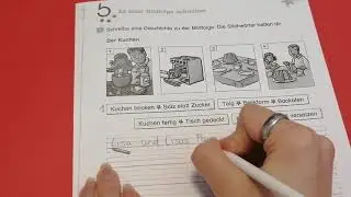 Zu einer Bildfolge schreiben - 2  Klasse