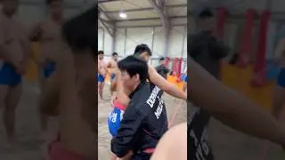 Korean wrestling! Ssireum🤼&zwj;♀️ #training #bandtraining #Koreanwrestling #wrestling #Ssireum