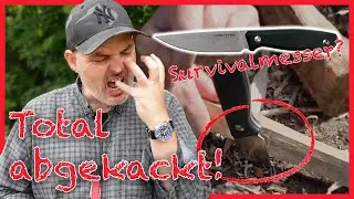 Das schlechteste Bushcraftmesser von Real Steal? RS Arbiter :-(