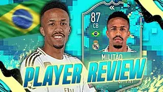 WORTH DOING? FLASHBACK SBC EDER MILITAO (87) PLAYER REVIEW! FIFA 20 ULTIMATE TEAM!