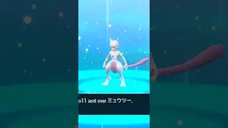 I finally got Mewtwo🥲 #shorts #pokemonscarletandviolet