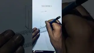 How to create an optical illusions triangle through a straightforward drawing process?