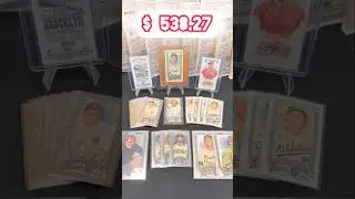 Day 4 Profit Challenge &mdash; Bat Relic Pull! SP Minis, Chrome, Refractors & More! #topps #sportscards
