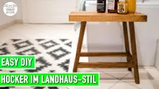 EASY DIY: Kleiner Hocker f&uuml;rs Bad | Jonas Winkler