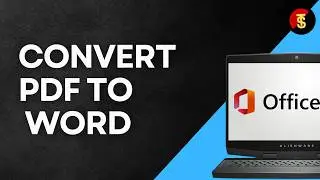 How to convert pdf to word