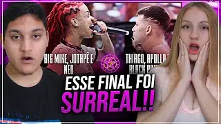 REACT EM CASAL - (VIRADA HISTÓRICA) BIG MIKE, JOTAPÊ E NEO X THIAGO, APOLLO E BLACK PANTER | 7 ANOS