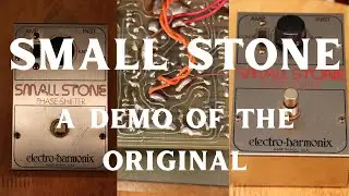 Vintage 70's EHX Small Stone Demo
