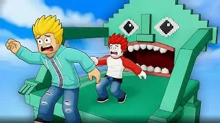 ROBLOX 100 Players Enter inside BRAINROTS Mouth 🤢🤢 Khaleel and Motu Gameplay