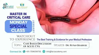 Master in Critical Care | Topic- Case Based Discussion of Acute CVA | Ft. Dr. Rupan Bhadury