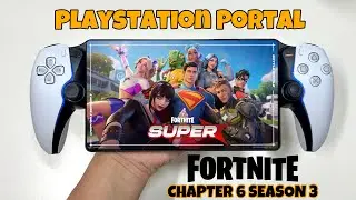 Fortnite SUPER on PlayStation Portal Gameplay