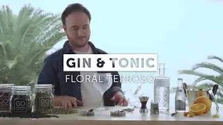 GINTONIC en 1 MINUTO - FLORAL TERROSO!