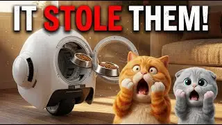 Robot vs Grumpy Cat: The Battle for the Bowls 🥣👊