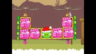 Bad piggies - merry Christmas