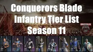 Conquerors Blade - Infantry Tier List, Season 11