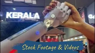 Delhi Trade Fair 2025 | Kerala Pavilion Highlights | Robot Hand Interaction