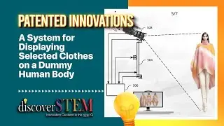System for Displaying Clothes on Dummy Human Body | DiscoverSTEM Innovation | US Patent Granted