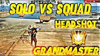 Solo vs squad in grandmaster | solo grandmaster push | solo grandmaster gameplay |