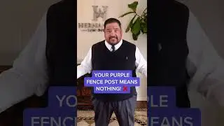 Your purple fence post means nothing! ❌ #selfdefense #lawyer #texas #law #viral