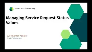 Managing Service Request Status Values