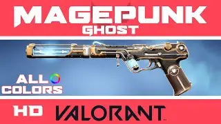 MAGEPUNK GHOST VALORANT SKIN (ALL COLORS) | New Magepunk Skins Bundle