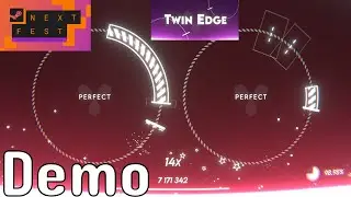 More rhythm game greatness, twice as much in face - Twin Edge - Steam Next Fest