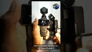 How to connect Dji Mic 2 to Dji Osmo Pocket 3 #djiosmopocket3 #djimicmini