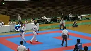 マスターズ2025愛媛大会 男子組手１部 2回戦（青）