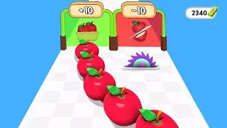 [모바일게임] 과일을 모으며 달려요! Fruit Run Master : Count Game