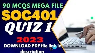 soc401 quiz 1 2023/soc401 quiz 1 solved/soc401 100% correct solution/#soc401#quiz1#2023#solved