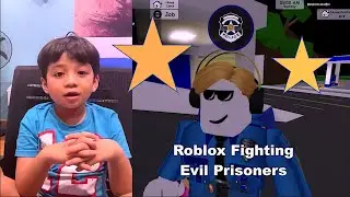 Roblox Fighting Evil Prisoners Story #roblox   #playing  #kids  #story