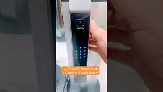 🔥 Face ID Smart Lock + Camera S Lock Demo!