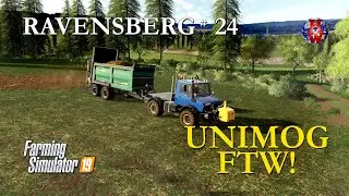 RAVENSBERG #24 - UNIMOG FTW! - Farming Simulator 19 Let's Play FS19 with SEASONS