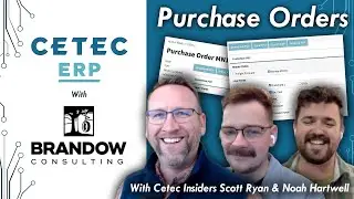 Cetec ERP: Purchase Orders (2025)