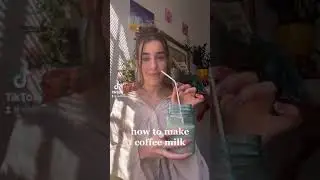 homemade coffee milk