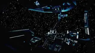 Bedroom Spaceship | Starship Sleeping Quarters | White Noise