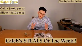 $5,000+ Gold, $100+ Silver!! Fed Rate Cut This Week?! Monday Market Review for January 26th, 2026!