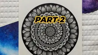 Basic Mandala Art Patterns Series for beginners Part-2 ✏️#shorts #short #yt #ytshorts #ytshort #art