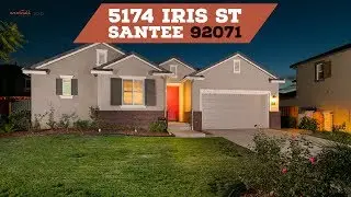 Video Tour of Santee Home For Sale @ 5174 Iris St in the Sky Ranch Community