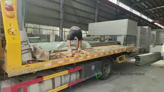 Prefab Container House Factory Shipment | Modular Units Ready for Overseas Projects