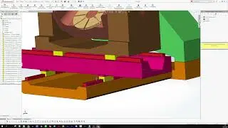 Обучение SolidWorks. Урок №2. Создание 3D модели 5-ти осевого фрезерного станка