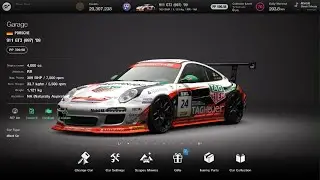 Gran Turismo 7 Missions Moby D Tsukuba Circuit 30 laps Porsche 911 GT3 (997) 09 1.66 setup