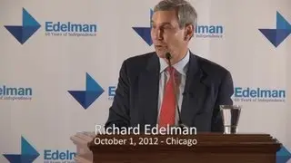 Richard Edelman's 60th Anniversary Speech