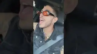 K3ndaya Singing in his Car 😯 Part2 #shorts